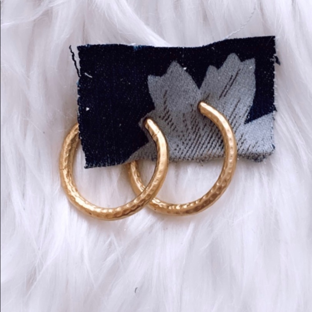 Gold hoops  brands new!